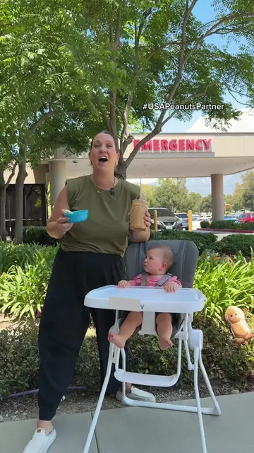 #usapeanutspartner | Introducing peanut butter to your baby doesn't have to be s