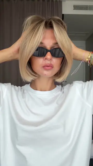 Fav Bob hairstyle 🫶🏼                                        #quickhairstyle #b