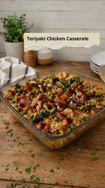 Teriyaki Chicken Casserole This Teriyaki Chicken Casserole is an easy, flavorful