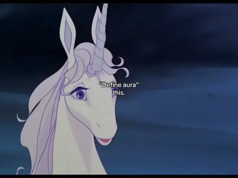 The only unicorn to regret #thelastunicorn #aura #aurafarming #fyp #movies 