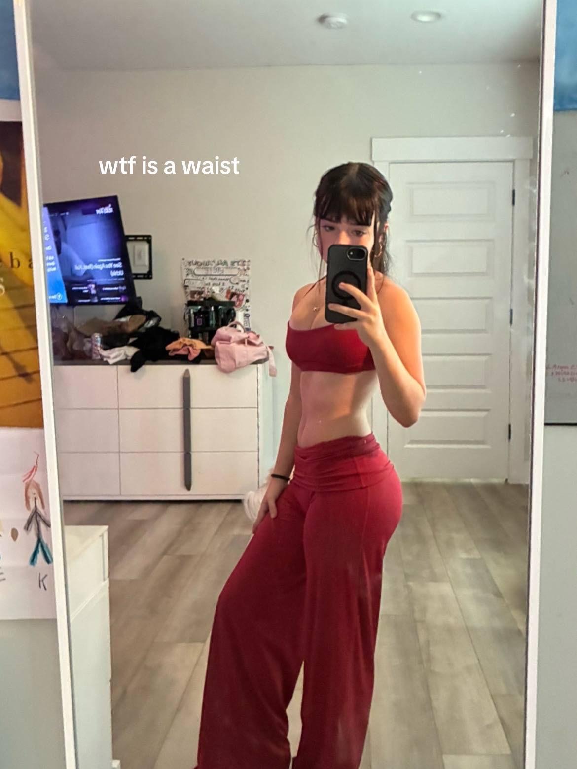 my biggest flex is my genetics 🥹 #smallwaist