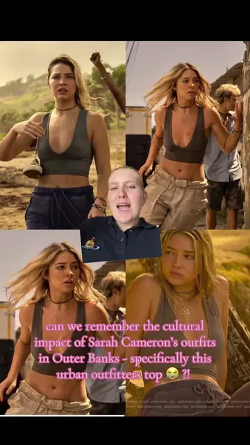 sarah cameron’s outfits in outer banks were iconic..but there was one sarah Came