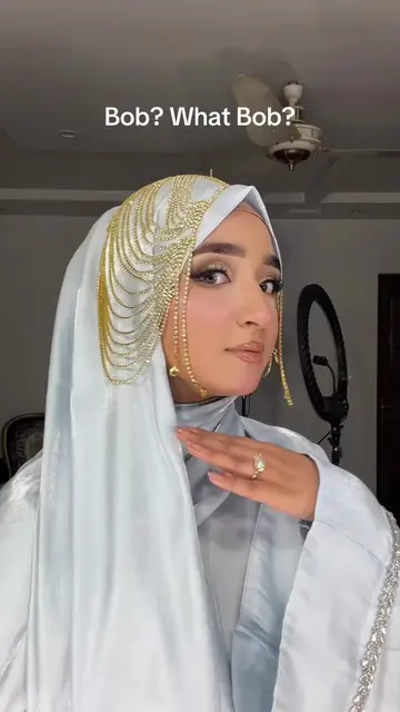 My kinda bob 🫱🏼‍🫲🏽❄️ #creatorsearchinsightsview  #bobtrend #hijabstyle #fash