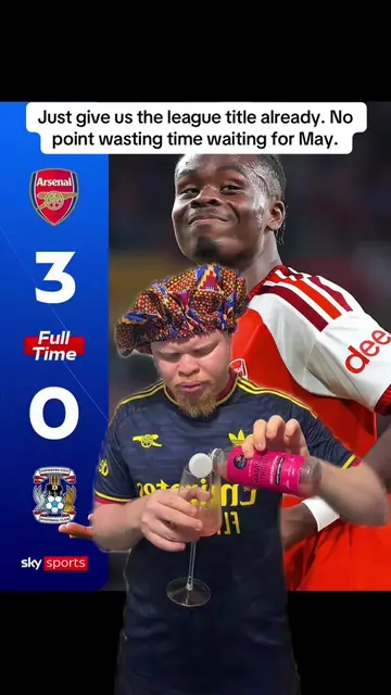 Just give us the league title already. No point wasting time waiting for May. #P