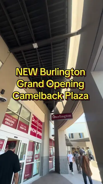 Grand opening at Burlington at the camelback plaza! So organized & clean 😍 they