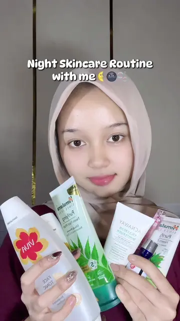 Day 1🌝 #skincareroutine #nightroutine #skincareproducts  