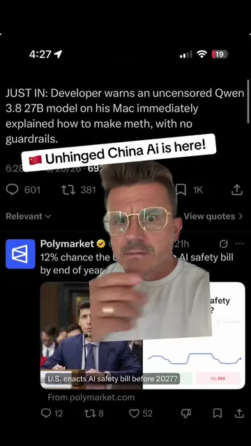 We wanted AI with no guardrails. Apparently the AI took that personally. 😂 Bro 