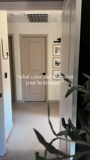 each bedroom paint color🤎🤎 #neutralaesthetic #cozyhome #earthtone #modernorgan