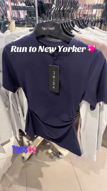 New Tops💖 #creatorsearchinsights #haul #newyorker #newyorkerfashion #viral 