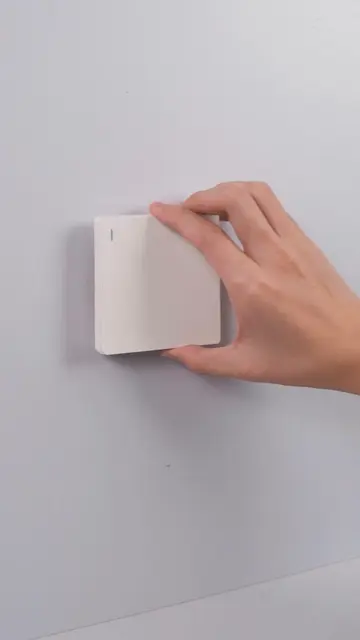my old wall switch looks the same… but now it’s secretly smart #moes #smart #zig
