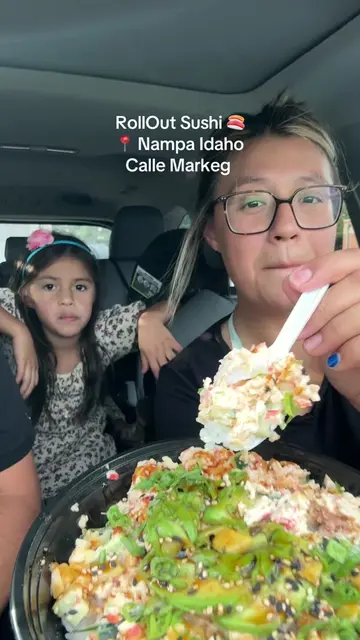 @rolloutsushi OBSESSED 🤩  It was perfect for such a hot day! #sushi #nampa #boi