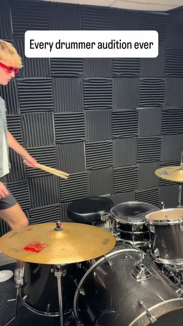 Bro didn’t even play 😭 #band #music #drums #drummer 