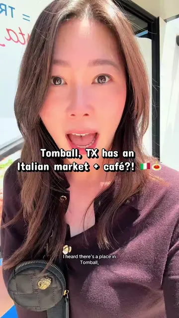 Tomball, TX has the cutest little Italian market + café! 🇮🇹🍝 @Della Casa Past