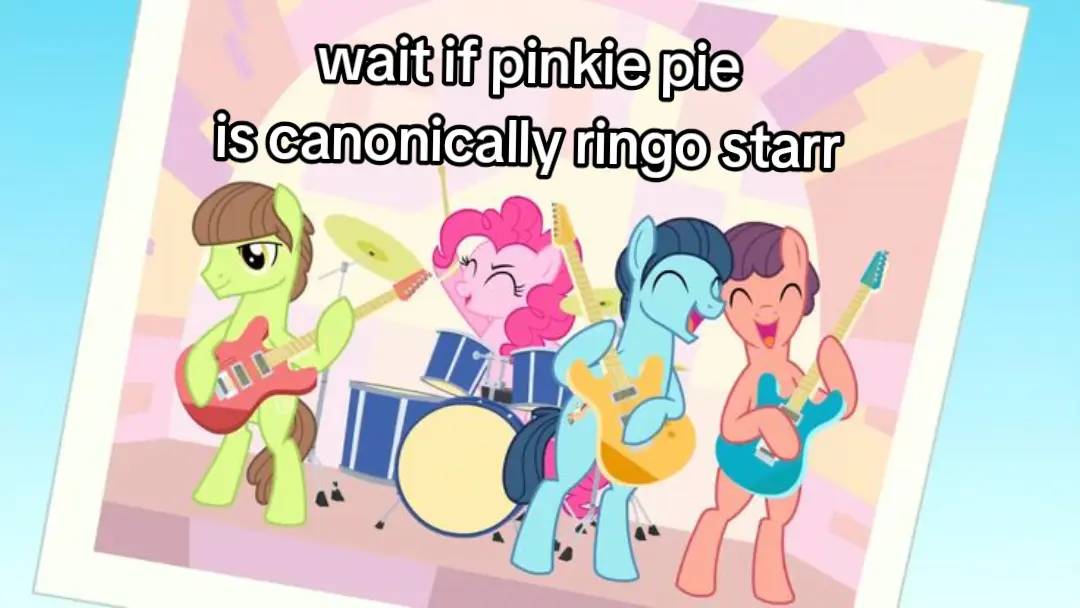 conspiracy theory 🙏 #fyp #silly #mylittlepony #thebeatles #weirdalyankovic 
