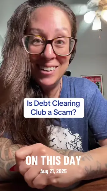 #onthisday Is Debt Clearing Club a scam? For entertainment purposes only  #debtc