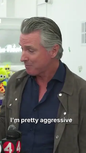 In a rare moment Gov. Gavin Newsom had good things to say about President Trump.