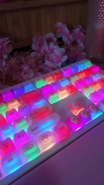 the pastel mechanical keyboard you keep asking about is a mod, and here is every