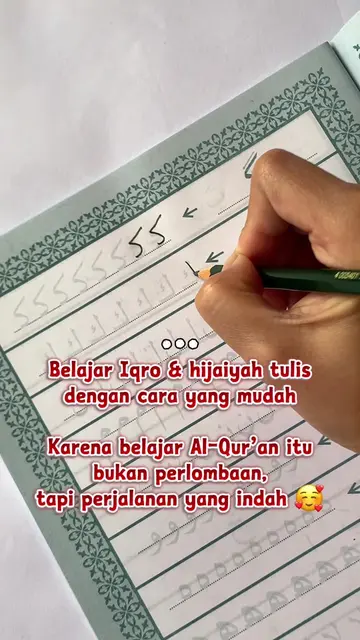 Belajar Menulis Huruf Hijaiyah & Juz Amma Tulie #hijaiyah #belajarhijaiyah #juza