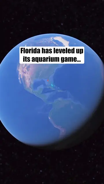 The coolest aquarium in Florida! . This massive 3-story, 146,000-square foot fac