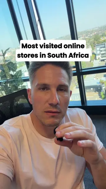 These are the five most visited online stores in South Africa. You have almost c