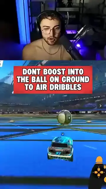 Stop Boosting into the Ball Boosting into the ball can lead to losing control an