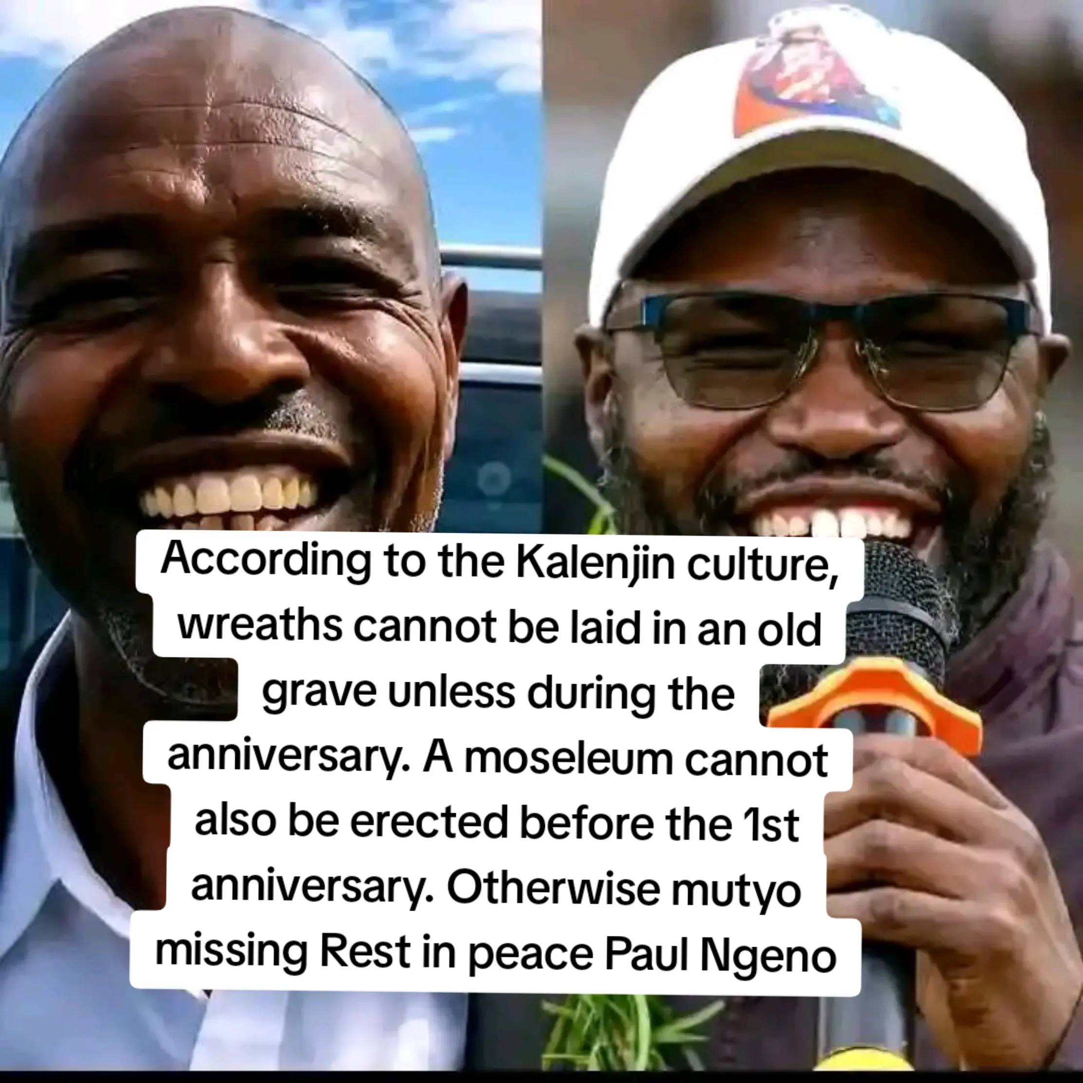mbona kila saa Gachagua akikuja kalenjin land tunapoteza mtu. Paul Ng’eno, broth