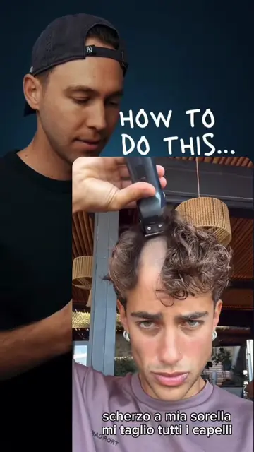 #capcut #capcutpioneer #capcutnow shaved head prank on boyfriend scherzi da fare