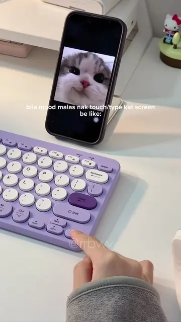 ⌨️💜 boleh guna and bawa ke mana2 jee☝️sesuai sngt untuk student or anyone yg su