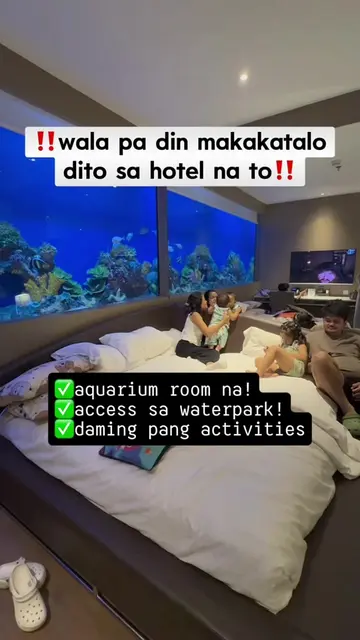 🏨 ₱3K+ lang for an Aquarium Room?! 😍🐠 Perfect talaga ito lalo na if you’re tr