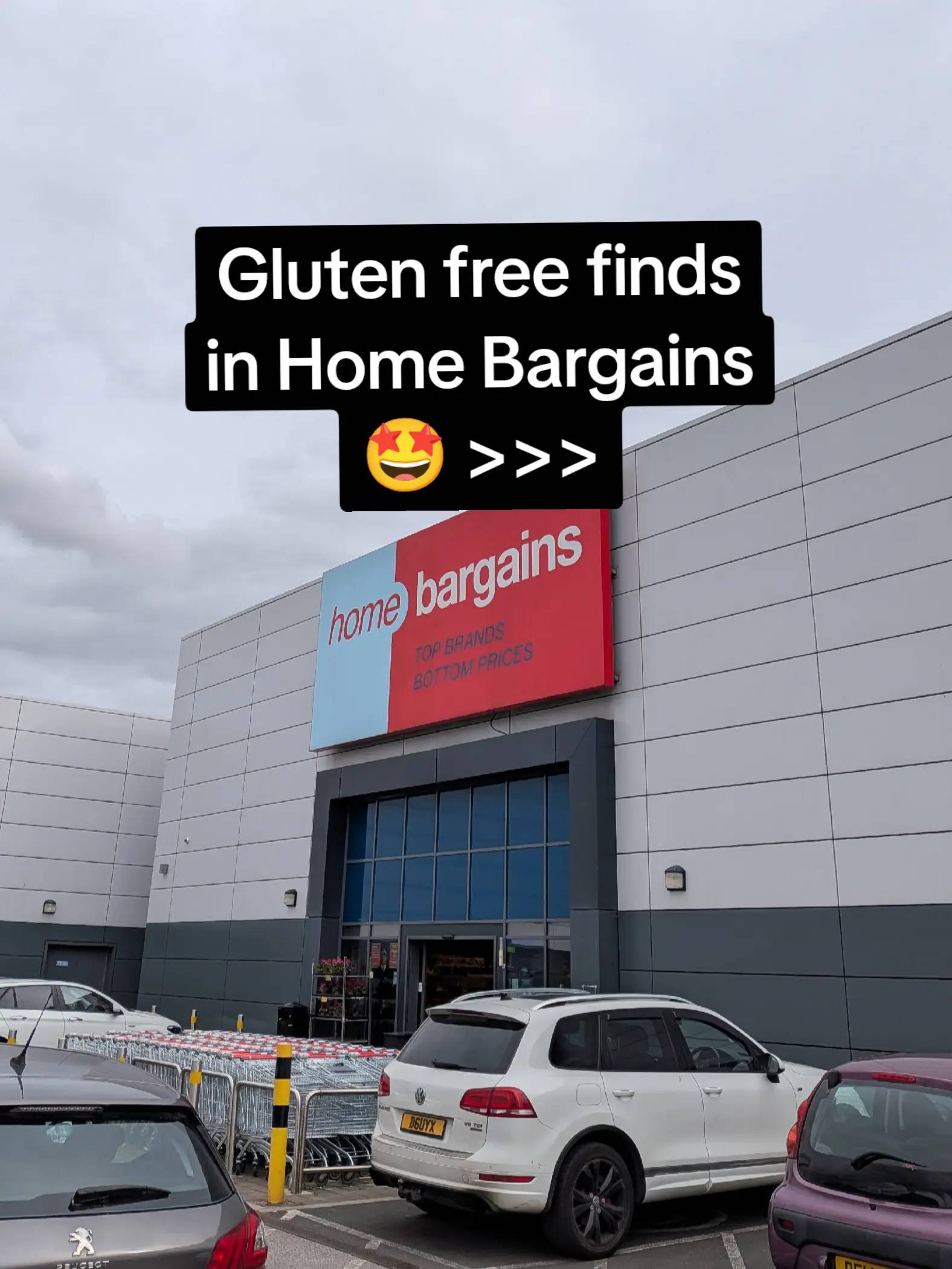 I never think of Home Bargains as somewhere to go for coeliac safe food... but I