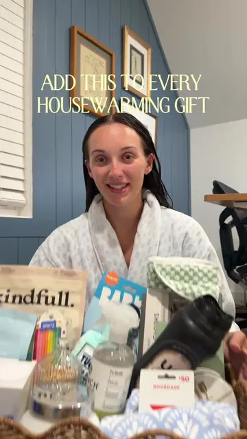 You should be adding THESE to your housewarming gift!!!!! 🎂🧺🏡 Birthfay candle