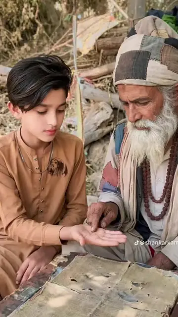دیسی دیہاتی اسٹوری پورٹریٹ بنائیں | Create this vintage rural story portrait 1. 