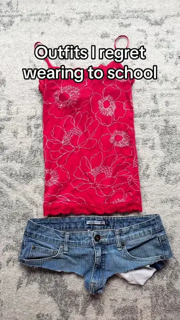 I got dress coded🥺 #OOTD #outfit #fashion #school
