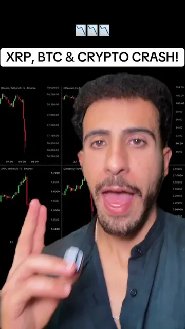 XRP, BTC & CRYPTO CRASH!📉#xrp #btc #bitcoin #ethereum #crypto 