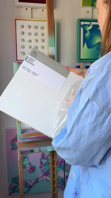 Starting a new painting and disaster struck 😫 (not really a disaster, but when 