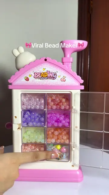 Viral bead making machine🎀 Follow us on Instagram #beadmaker #beadmaking #brace