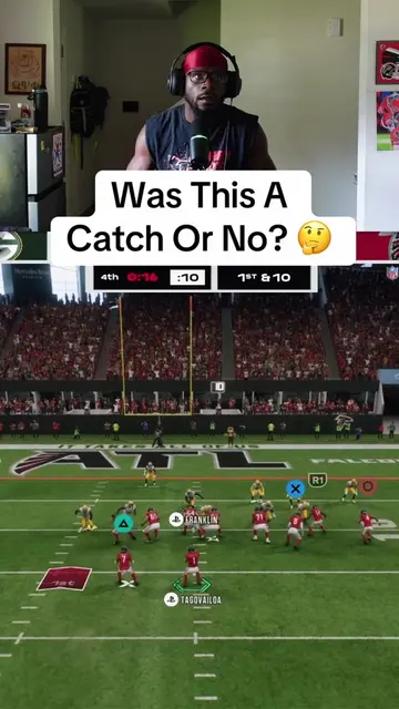 I saw the turf come up under both feet… TD 🤷🏾‍♂️😂 #uncletone #madden27 