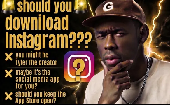 should you download Instagram??? #instagram #tylerthecreator #Grok #fyp #viral