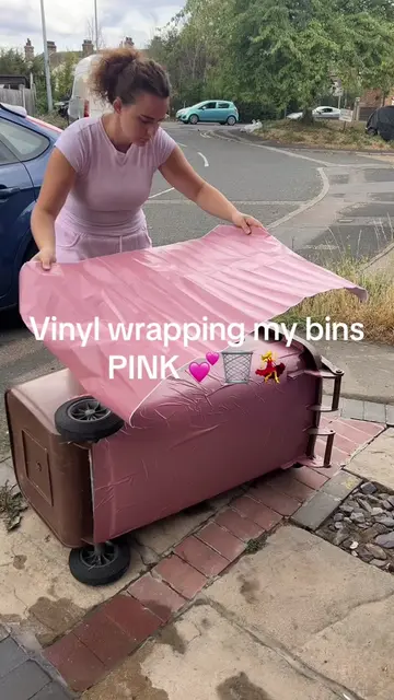 Can I buy pink bins and just make a not on there which bin is for recycling etc 