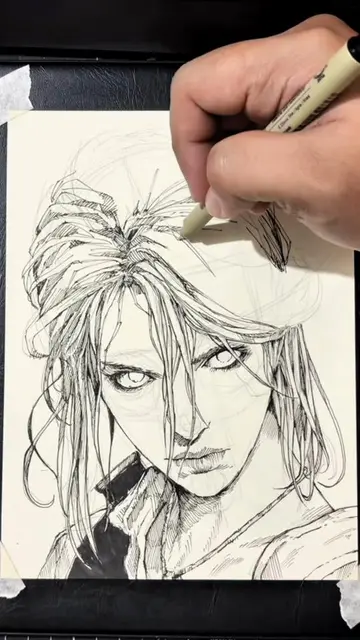 “Careful. I bite.” #pogzart #art #drawing #witcher3