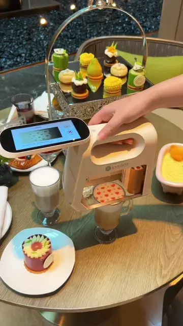 Quick to make coffee latte art😏#gadgets #coolgadgets #amazonfinds #HomeFinds #f