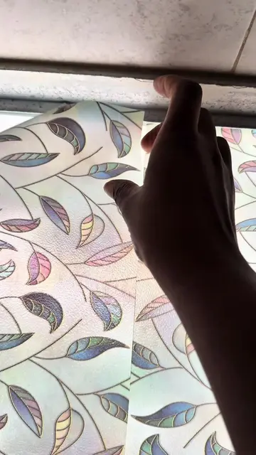TikTok made these viral Dollar Tree window clings look SO easy 😭 I had high hop