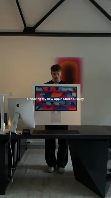 Unboxing the €2.100 Apple Studio Display #apple #unboxing #asmr 