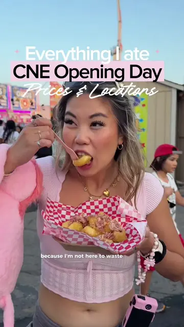 Everything I ate at the CNE on opening day 🎡🍦✨ It’s my favourite time of the y