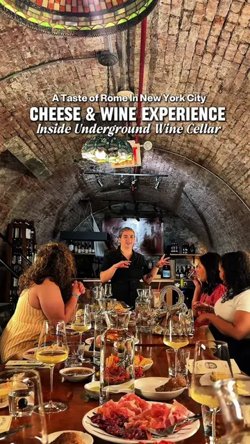 One of the most unique cheese & wine experiences you can have in New York City �