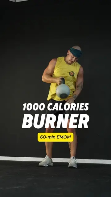 💪 Workout name in the KBMH app 👉 "Full Bell Marathon #22" ⏱️ 60-Minute EMOM Mi