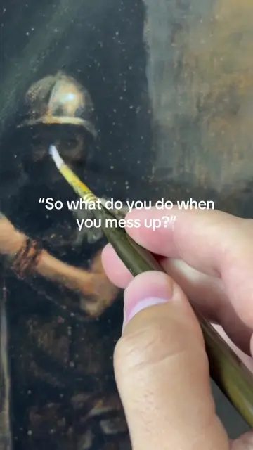 The beauty of acrylic paint