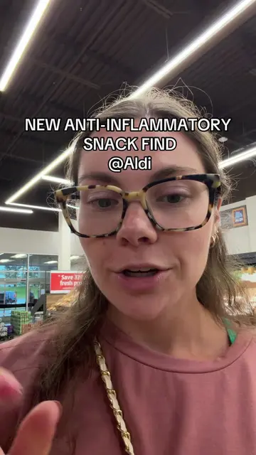 New anti-inflammatory snack find at Aldi - sweet potato sticks! #aldifinds #aldi