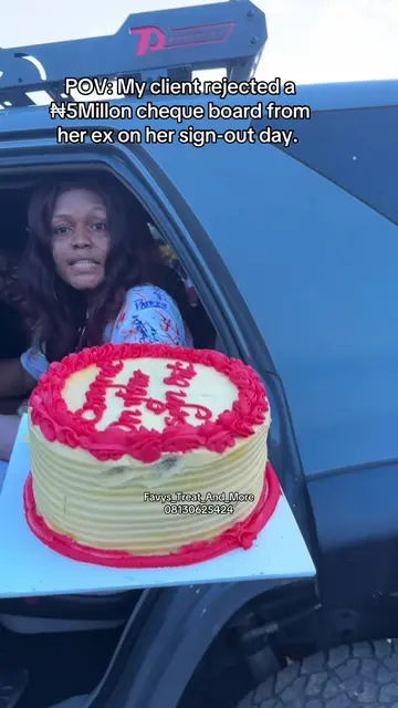 POV: My client rejected a ₦5M cheque board from her ex on her sign-out day.  #fo