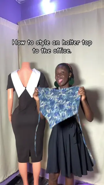Yay or nay??? Halter top:2000NGN Dress on Peculiar:9,800NGN Skirt:5000NGN #corpo